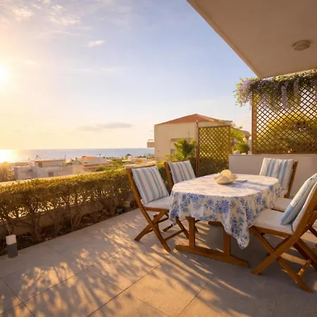 Villa Alkion Sea View, Olive Tree Garden & Spacious Terrace *