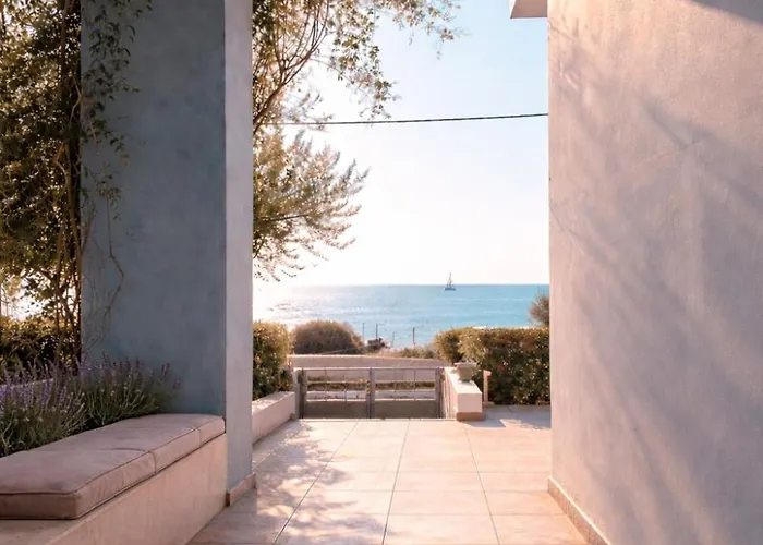 Alkion Sea View, Olive Tree Garden & Spacious Terrace Родос